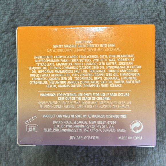 NIB Juvia’s Place Let’s Melt It Off Cleansing Balm 1.5 oz - Picture 3 of 3